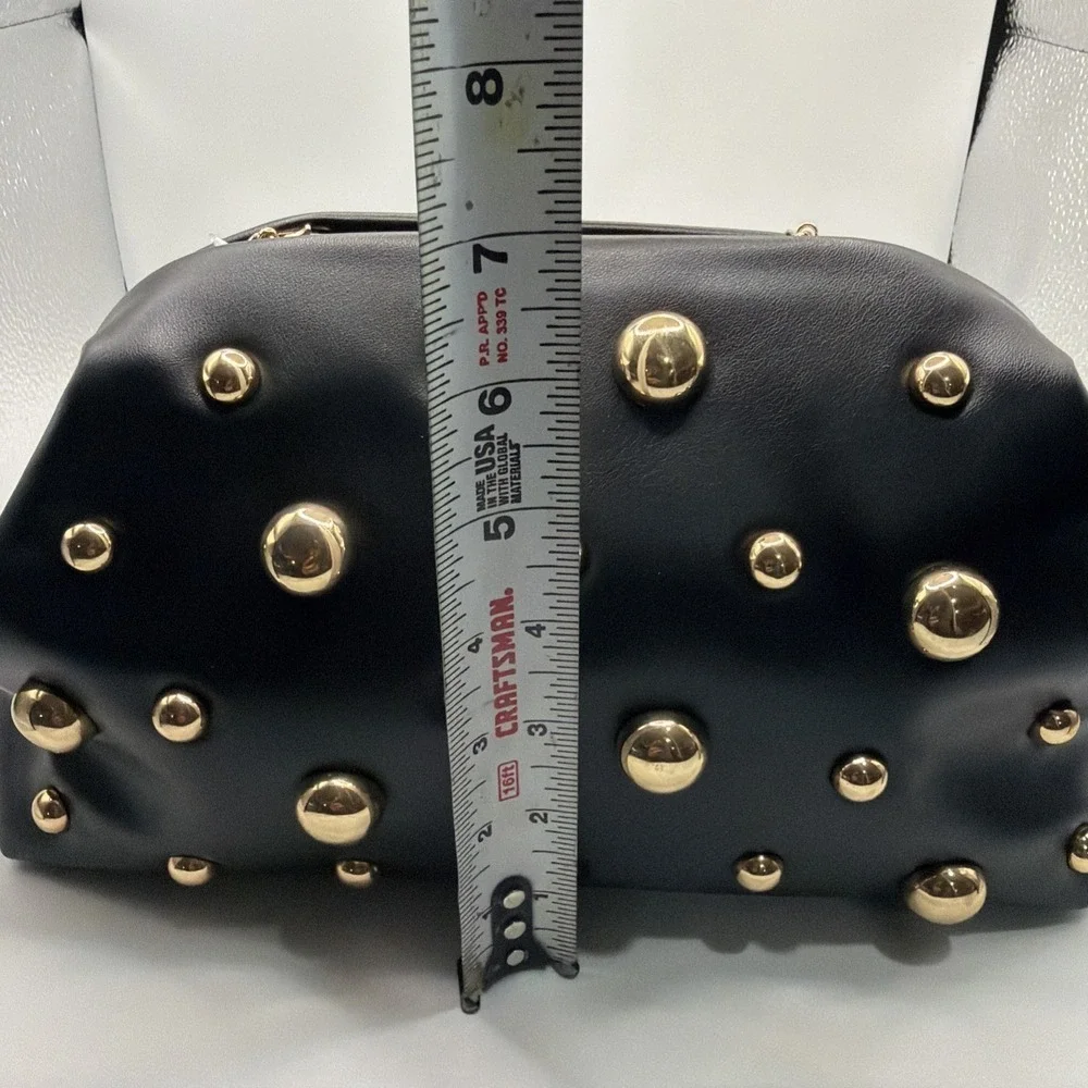 Studded Oversized Clutch - A New‎ Day Black. Brand New